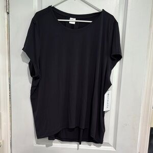 Athleta Black With Ease Tee